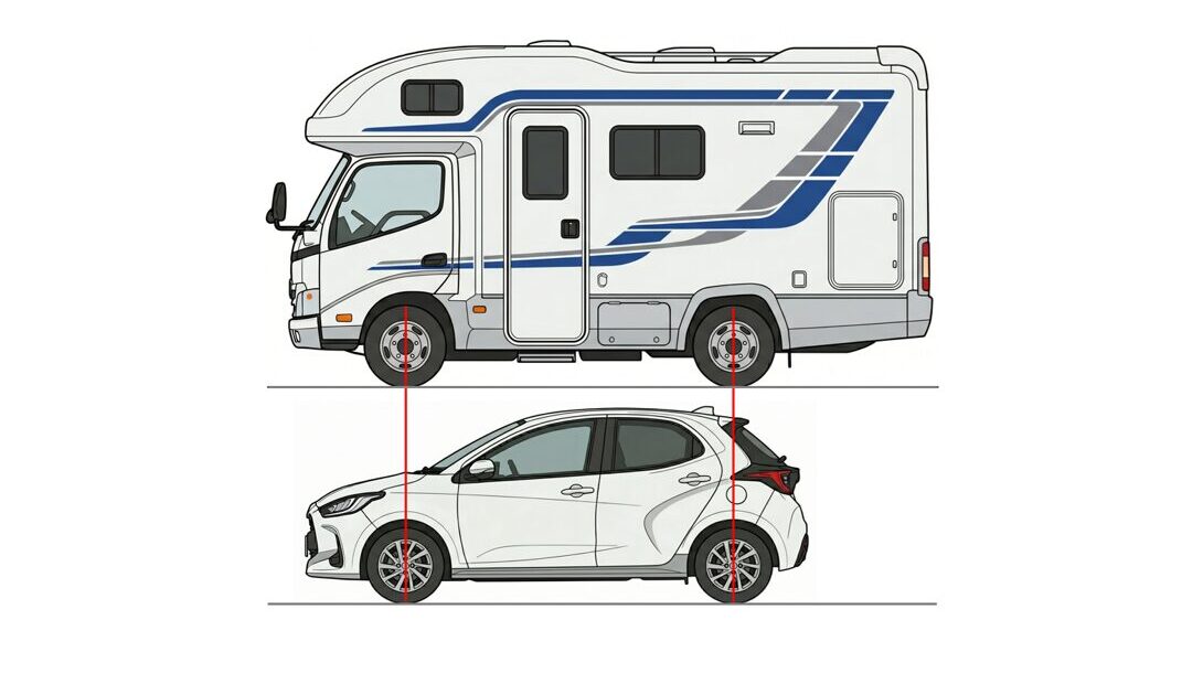 【キャンピングカーの物理学】コンパクトカーの車台に3トンの家を載せて走る？