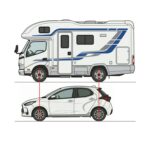 【キャンピングカーの物理学】コンパクトカーの車台に3トンの家を載せて走る？