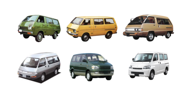 トヨタ・タウンエースの系譜：ライトエースの上級車から、ノア／ヴォクシーとグランマックスOEMへ